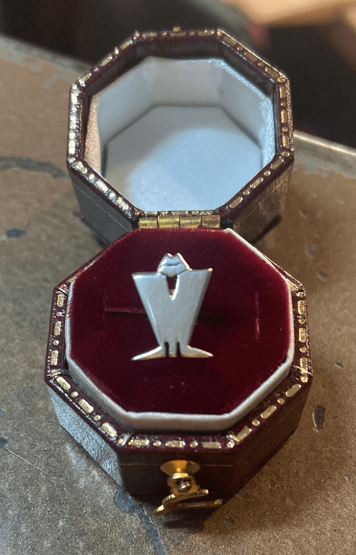 Madness earring, A 9ct Gold Birthday Earring Inspired by Madness